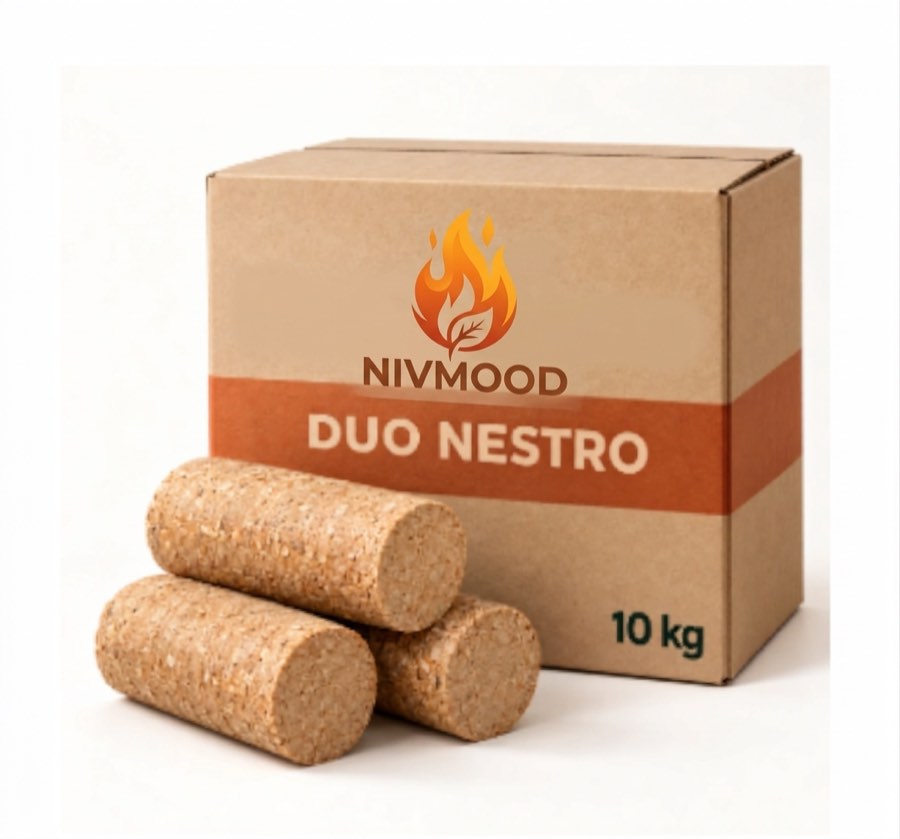 Nivmood Duo Nestro — bricchette di legno